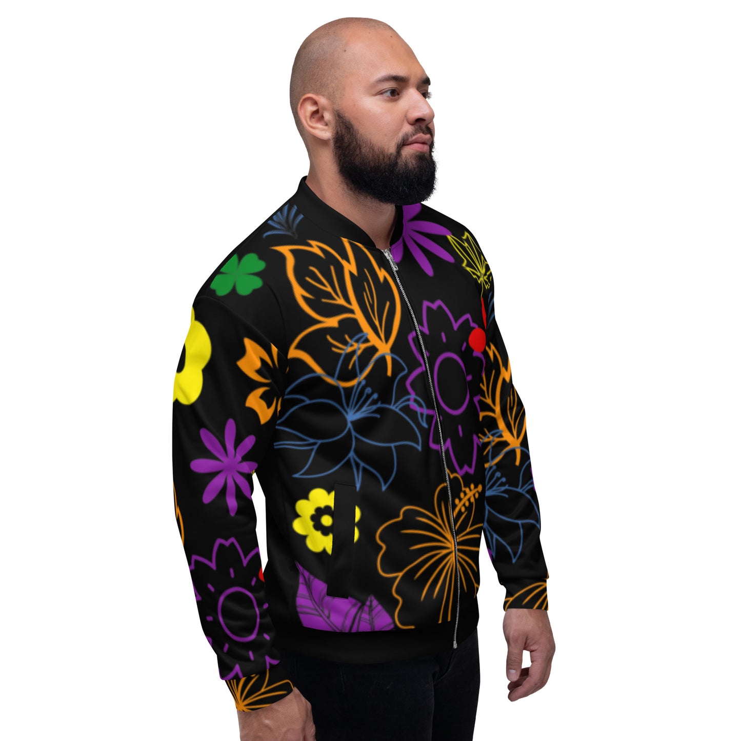 Chaqueta bomber "Flowers" Special Edition 2023