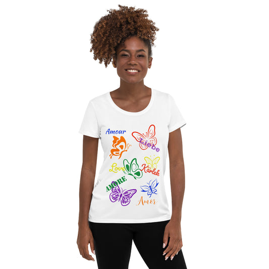 Women's all-over sports t-shirt