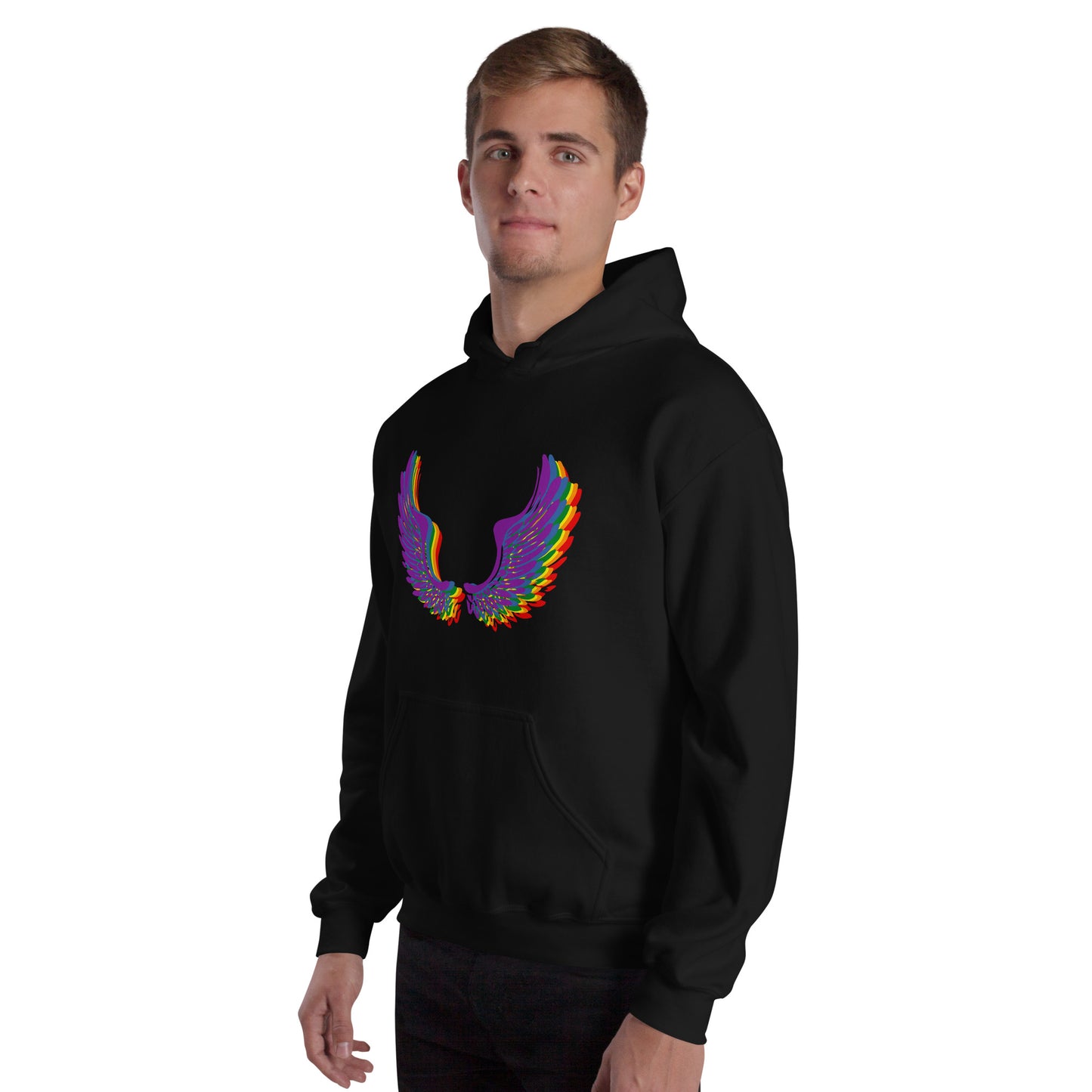 Sudadera con capucha alas