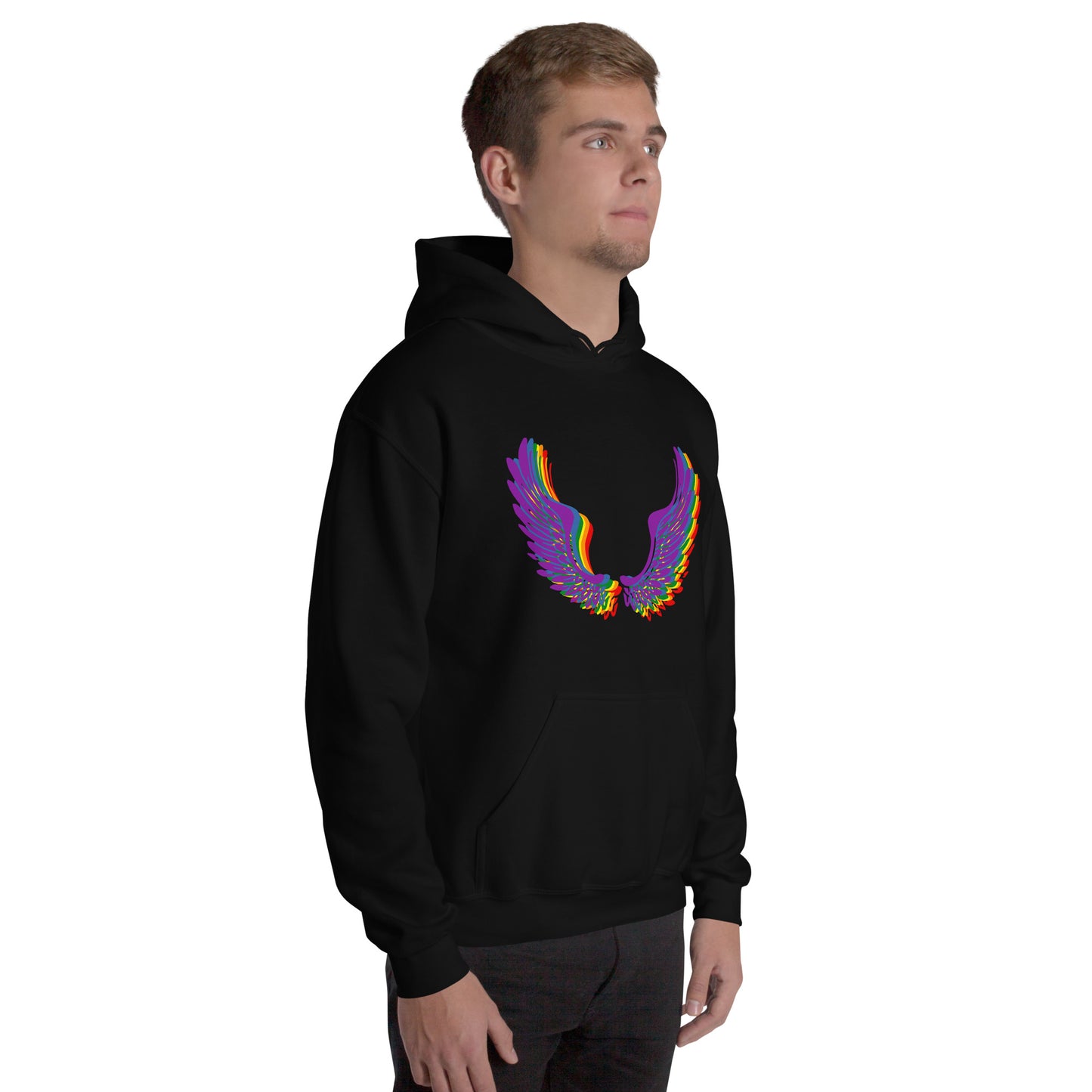 Sudadera con capucha alas