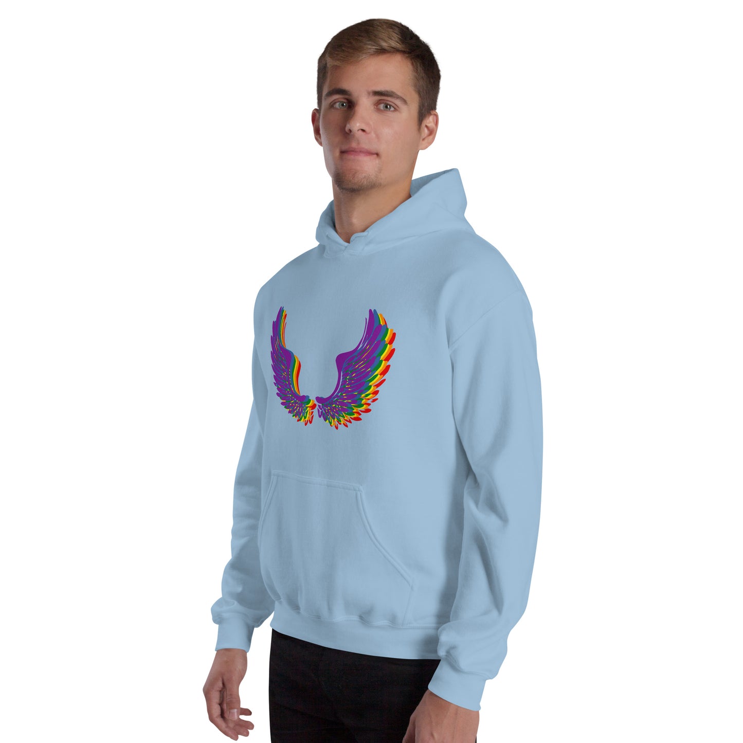 Sudadera con capucha alas