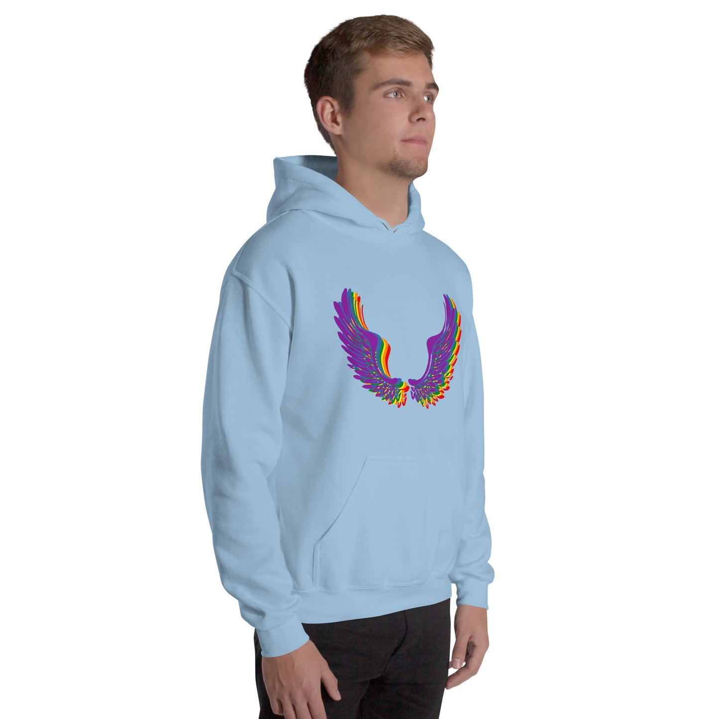 Sudadera con capucha alas