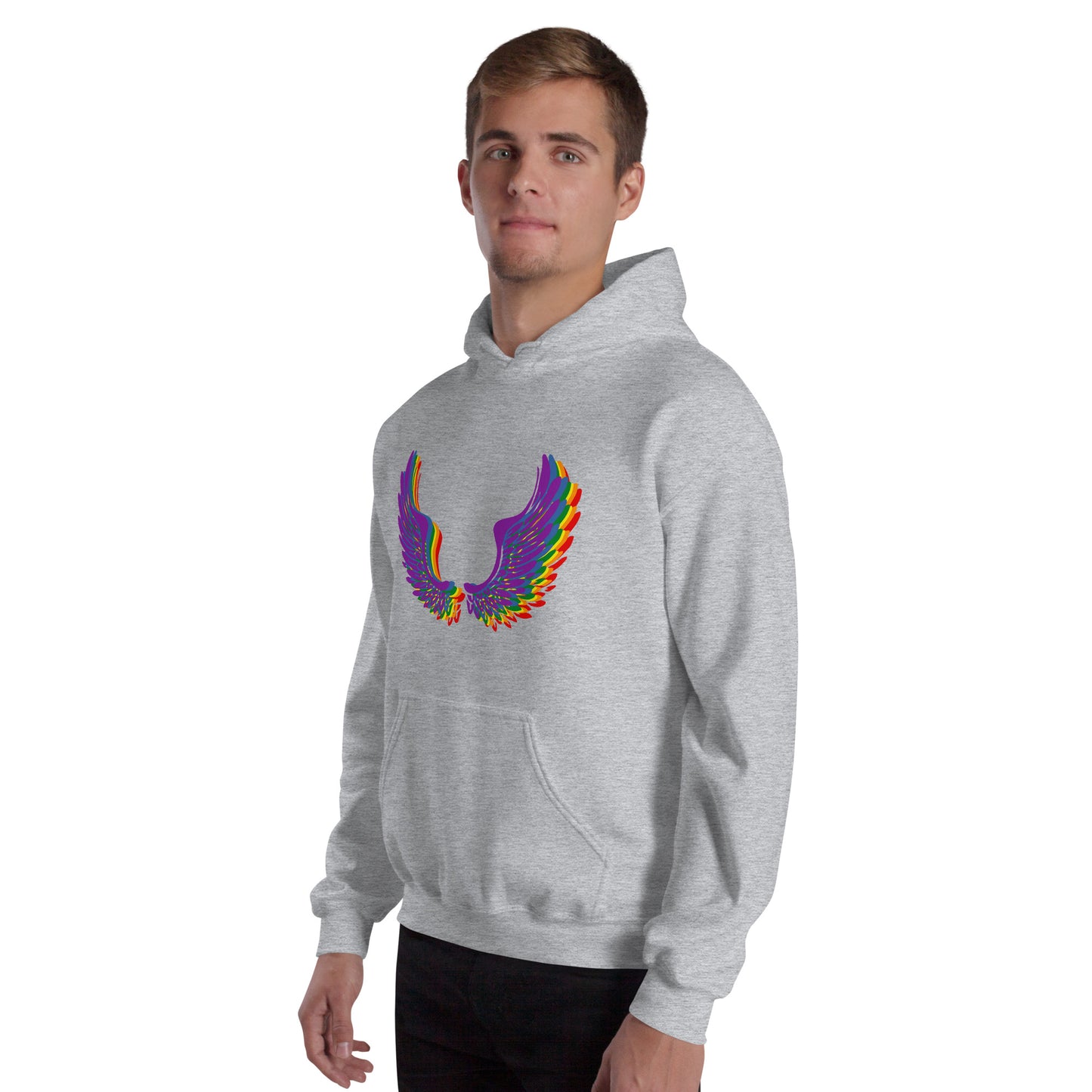 Sudadera con capucha alas