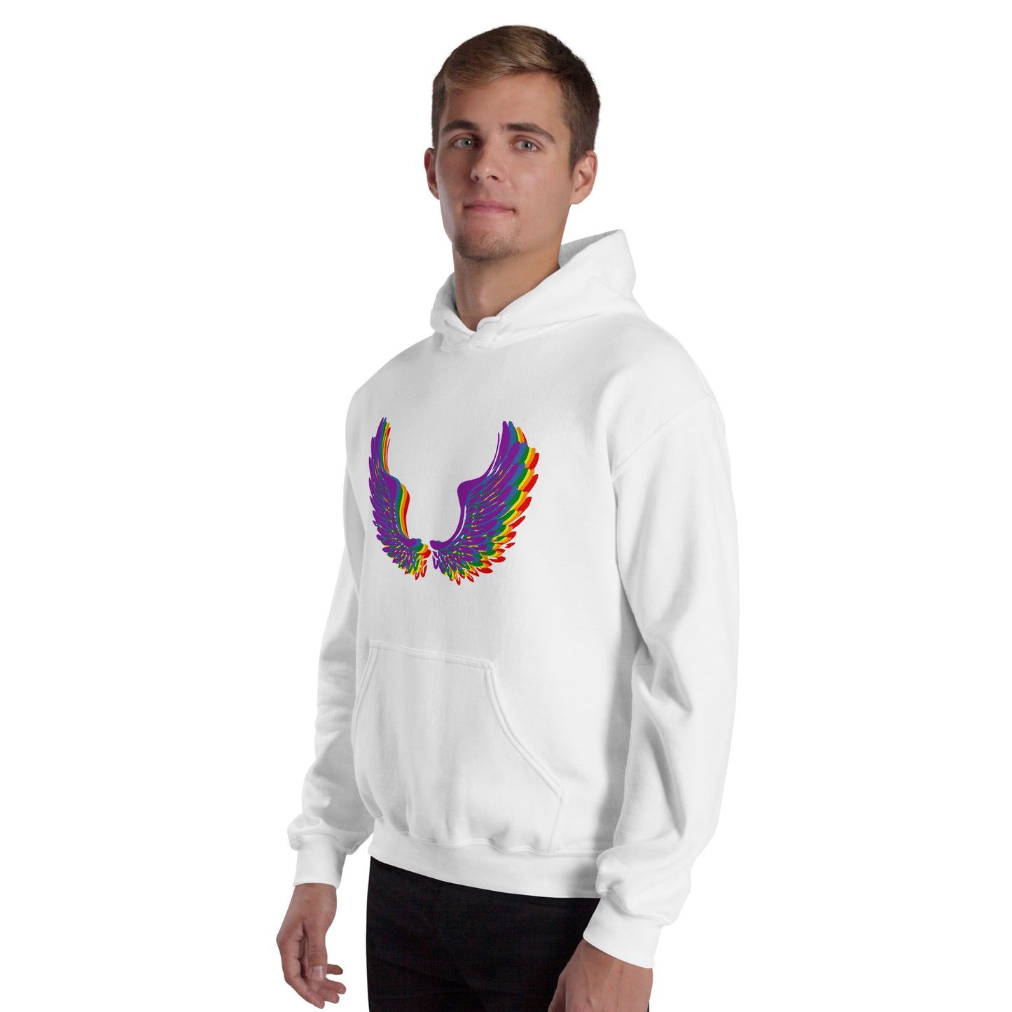 Sudadera con capucha alas